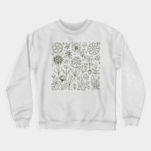 Botanical Symphony: Exploring Nature's Palette Crewneck Sweatshirt